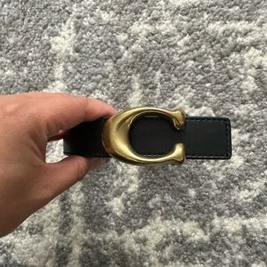 Coach C Hardware Reversible Belt, 32 Mm size S